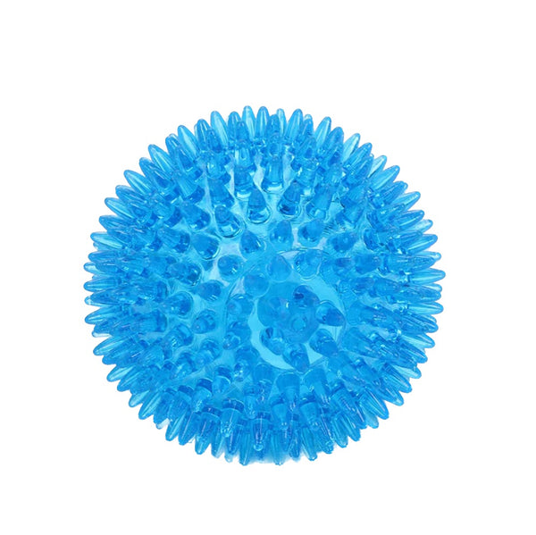 Spiky Ball Squeaky Teeth Cleaning Dog Toy Ball Toy