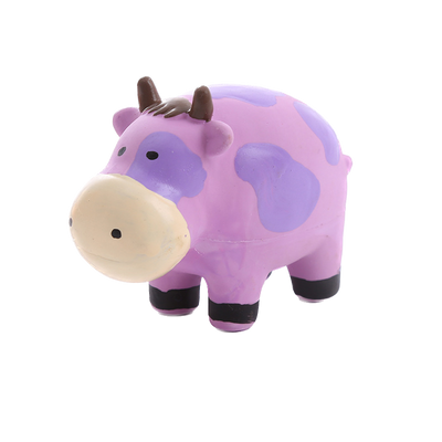 Jumbo Jungle Squeakers Squeaky Dog Toy - Passionate Cow