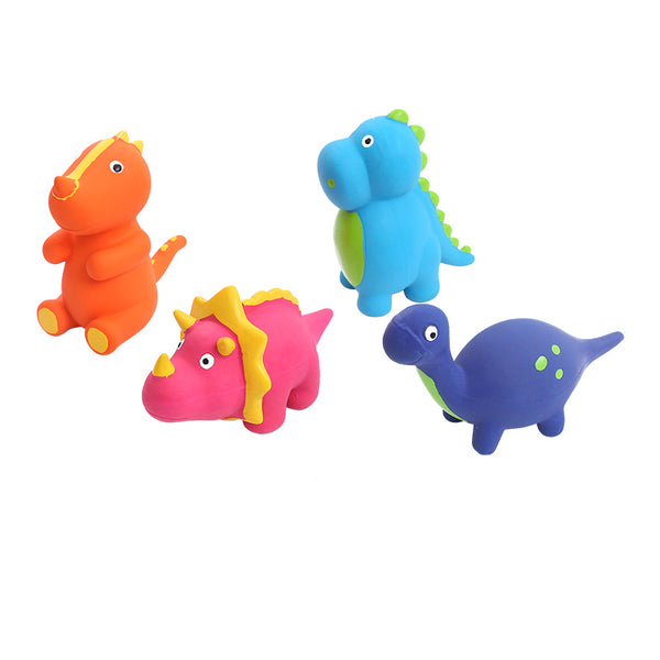 Dino Delight Dinosaur Shaped Squeaky Dog Toy