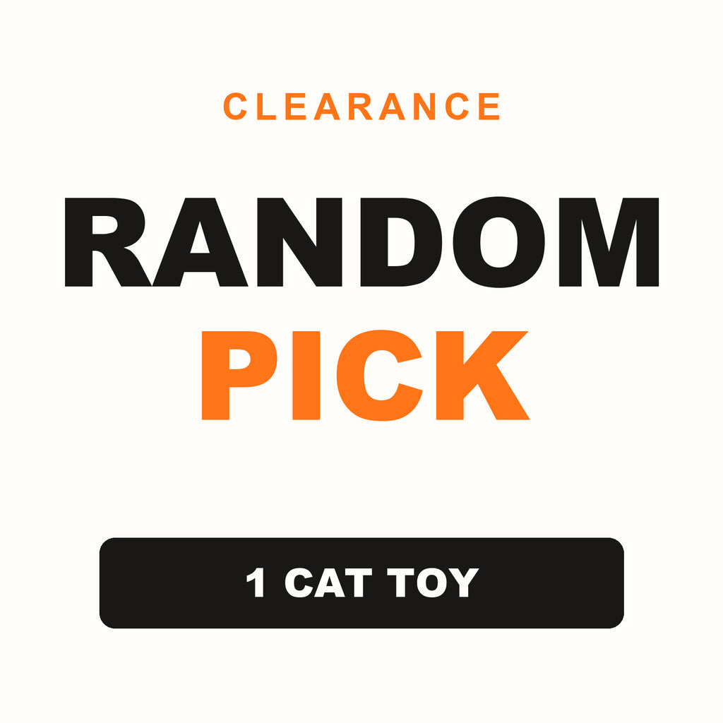 1 Cat Toy (Random Pick Clearance Toy)