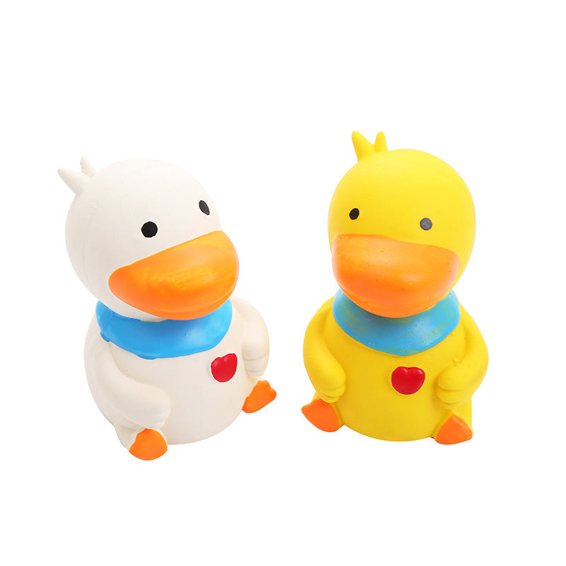 Cute Duck Squeaky Dog Toy